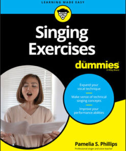 Cover for Singing Exercises For Dummies book