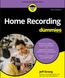 Cover for Home Recording For Dummies, 6th Edition book