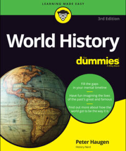 Cover for World History For Dummies, 3rd Edition book