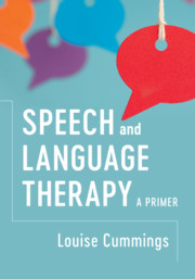 Cover for Speech and Language Therapy book