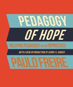 Cover for Pedagogy of Hope book