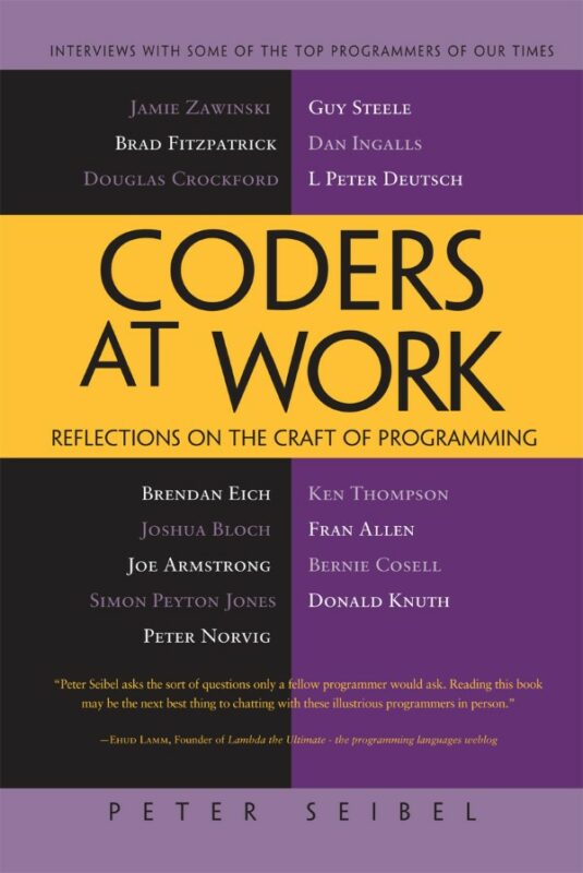 Cover for Coders at Work book