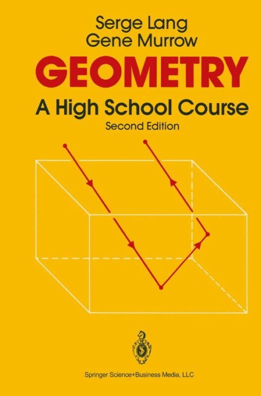 Cover for Geometry book