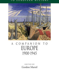 Cover for A Companion to Europe, 1900 - 1945 book