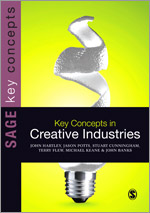 Cover for Key Concepts in Creative Industries book