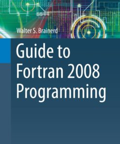 Cover for Guide to Fortran 2008 Programming book
