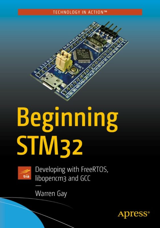 Cover for Beginning STM32 book