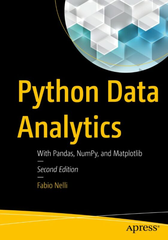 Cover for Python Data Analytics book