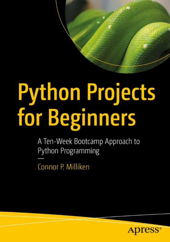 Cover for Python Projects for Beginners book