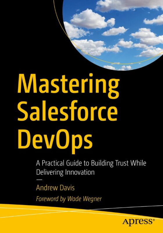 Cover for Mastering Salesforce DevOps book