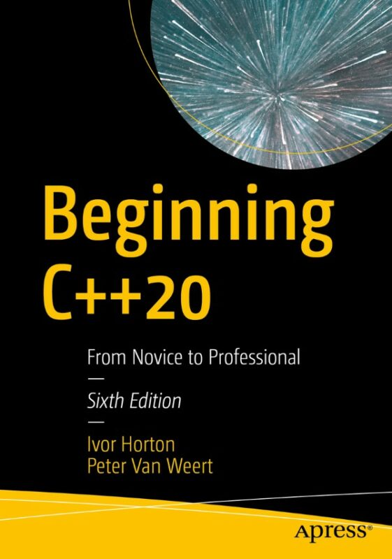 Cover for Beginning C++20 book