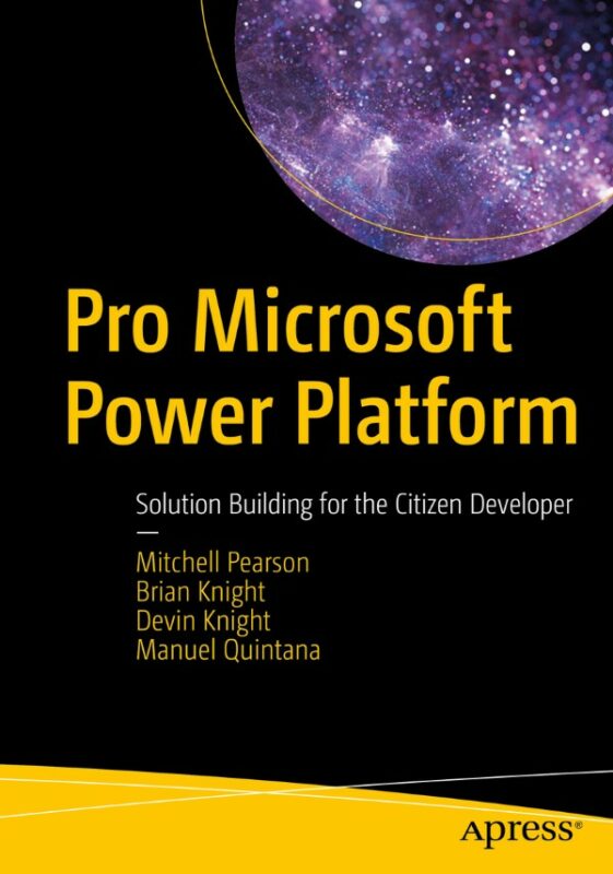 Cover for Pro Microsoft Power Platform book