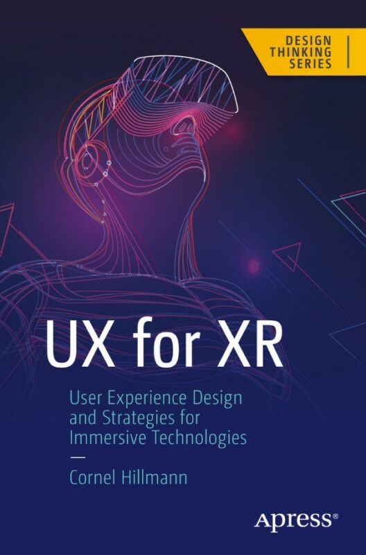 Cover for UX for XR book