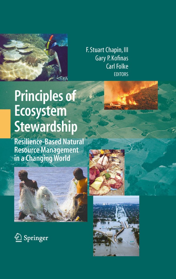 Cover for Principles of Ecosystem Stewardship book