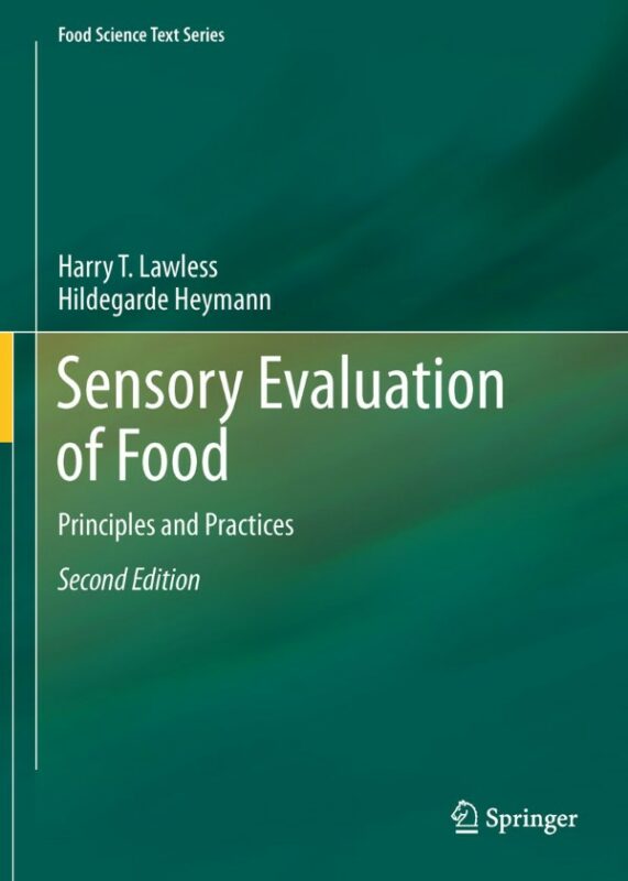 Cover for Sensory Evaluation of Food book