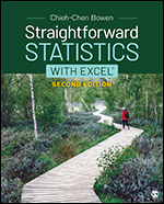 Cover for Straightforward Statistics with Excel book