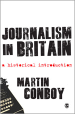 Cover for Journalism in Britain book