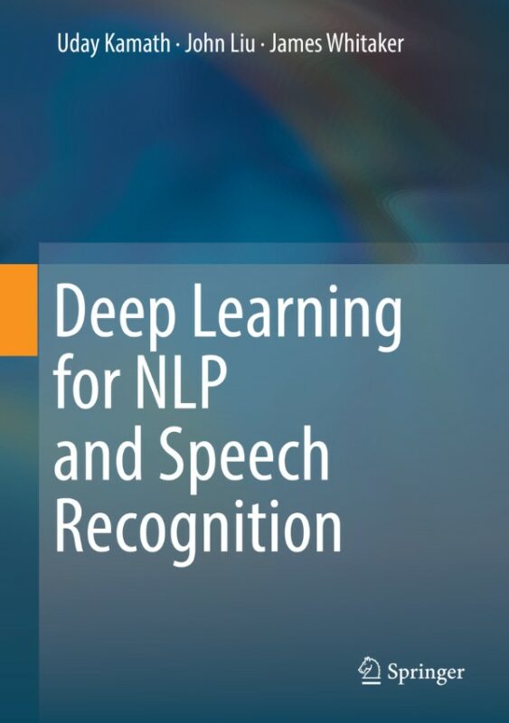 Cover for Deep Learning for NLP and Speech Recognition book