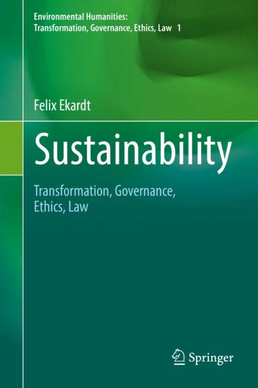 Cover for Sustainability book