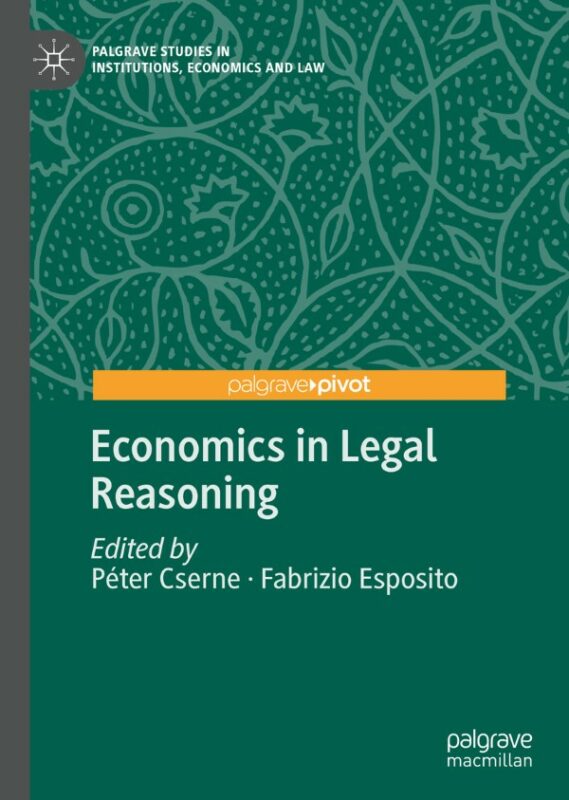 Cover for Economics in Legal Reasoning book