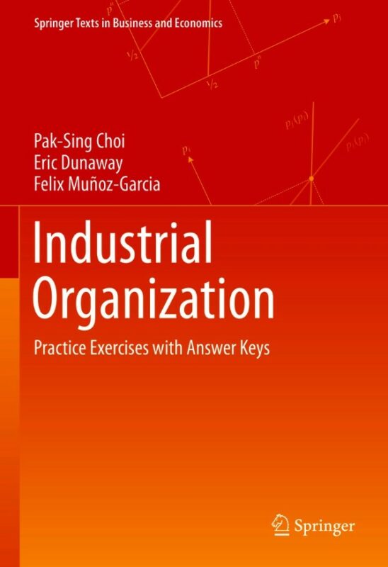 Cover for Industrial Organization book