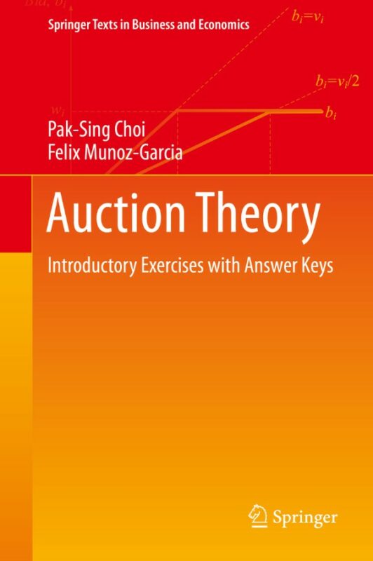 Cover for Auction Theory book