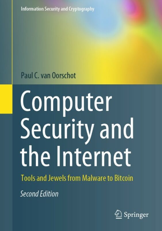 Cover for Computer Security and the Internet book