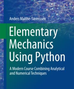 Cover for Elementary Mechanics Using Python book