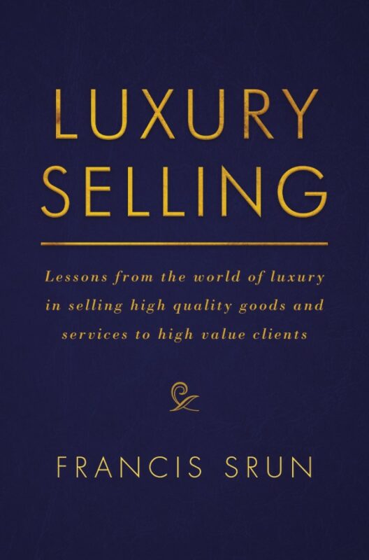 Cover for Luxury Selling book