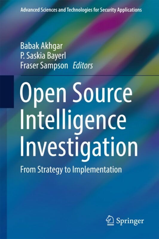 Cover for Open Source Intelligence Investigation book