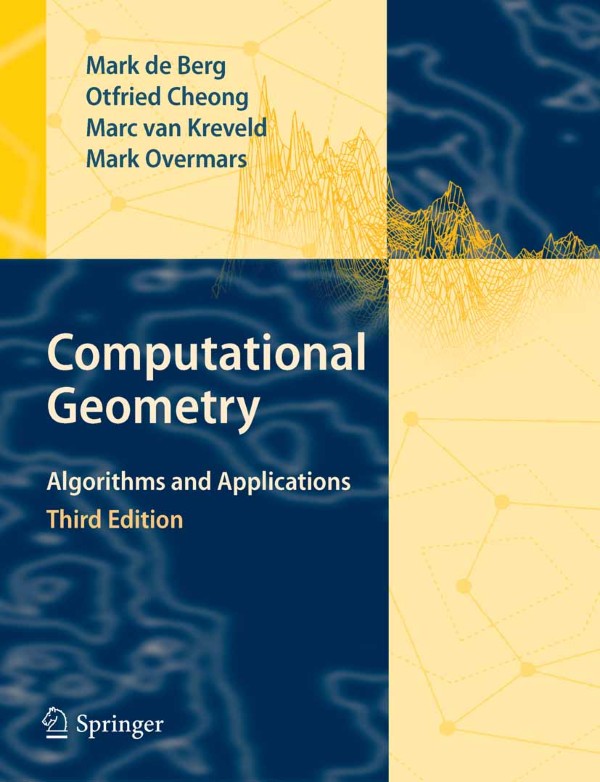 Cover for Computational Geometry book