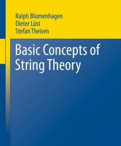 Cover for Basic Concepts of String Theory book