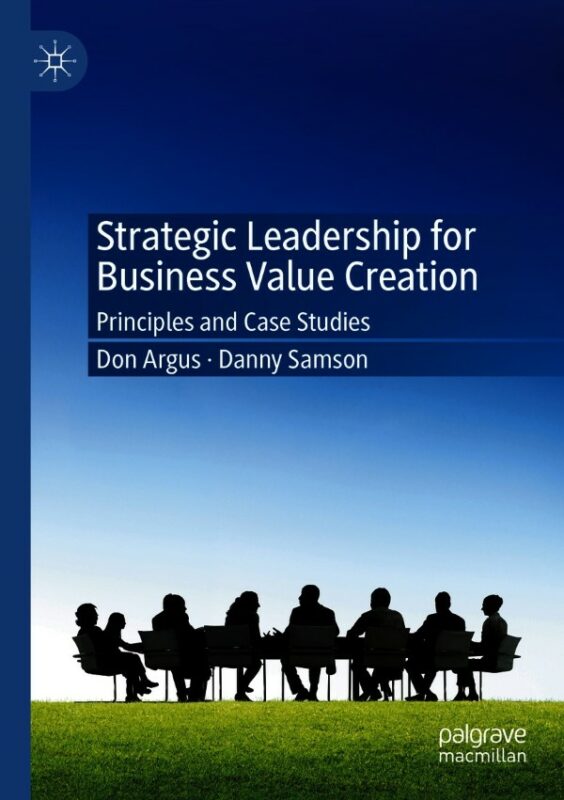 Cover for Strategic Leadership for Business Value Creation book